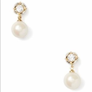 NEW Kate Spade Pearl Drop Earrings Lady Marmalade